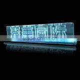 2015 New Acrylic Ice Sculpture With LED Lights, LED Edge Sign thumbnail-4