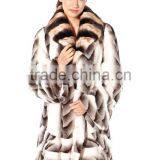 Hot Sell Rex Rabbit Fur Coat