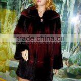 Shiny Color Mink Coat