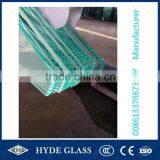 Trapezoid Tempered Laminated Glass for Spiral Stair Steps thumbnail-1
