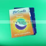 Professional Custom-made Multipage Folder, A4 pp File Bag for Paper File, L Shape Folder With Individual Tabs thumbnail-3