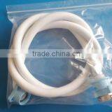 Washing Machine Anti-explosion Inlet Flexible Pipe Plastic Hose Water Inlet Extension Pipe With White Connector thumbnail-2