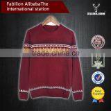 Wholesale Winter National Wind Pullovers for Men 's Long - Sleeved Sweater