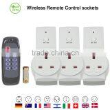 Electric Wireless Remote Control Socket Set UK Plug K09 3+1 thumbnail-1
