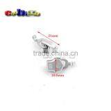 5# Auto Lock Zipper Slider Zinc Alloy Silver For Metal Zipper DIY Garment Suit Jacket Coat Bag Accessories#FLQ137-S thumbnail-1