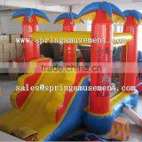 Top Design Coconut Tree Classical Inflatable Bouncy and Slide Combo Castle