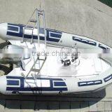 4.2m Fibreglass Inflatable Boat for Water Sports thumbnail-1