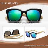 2016 fashion sunglasses bamboo arm eyeglasses UV400 polarized sunglasses