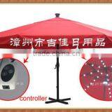 With LED Lights Large Solar Panel Umbrella thumbnail-1
