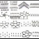 Factory Price 316L Stainless Steel Jewelry Belly Rings thumbnail-5