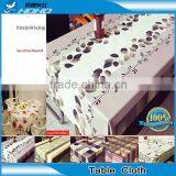 Hot Sale Embroidered Design for Wedding Table Cloth