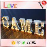 High Quality Metal Christmas Wedding Marquee Letter Table Decoration thumbnail-2