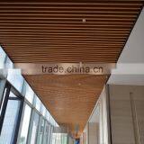 Good Evenness Wood Grain Surface Aluminum Ceiling Tiles U Aluminum Screen Ceiling thumbnail-6