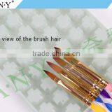 ANY Professional Nail Art Building Care 4PCS Wire Brush Set Pure Kolinsky Acylic Brush thumbnail-2