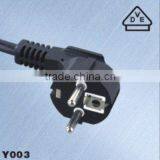 Ac Power Line With Schuko Plug VDE Approval