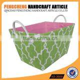 Fashionable Home Storage Basket Fabric Trapezoidal Form Box