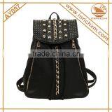 Tianfenghandbag Vintage Leather Backpack Women Fashionable Casual Style PU Backpack Korean Style Quality Choice thumbnail-5