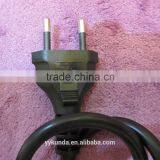 INMETRO Approved H05VV-F 2x1mm Brazil Power Cord for Hair Dryer