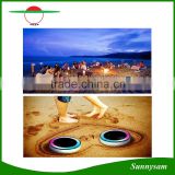Portable Solar LED Light Decorartion Light RGB Color and Remote Control IP68 Waterproof Camping Light