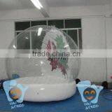 Supply Cheap Price Inflatable Snow Globe With Snow Blowing thumbnail-2