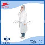 Disposable Plastic Transparent Raincoat thumbnail-2