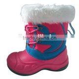 Children Snow Boot Fur Lining Winter Kids Snow Boots Snow Boot Waterproof Snow Boots thumbnail-1