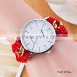 New Classic Geneva Ethnic Braided Analog Nailed Chain Watch thumbnail-5