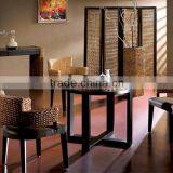 Coffee Chair With Wooden Round Table