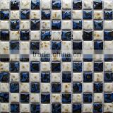 black & white pocelain mosaics for wall tile
