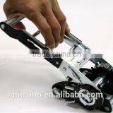 2" Steel Extendable Cargo Lashing Tie Down Strap Ratchet Buckle thumbnail-1