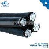 XLPE Insulated Aerial Bundled Cables 6.35/11,12.7/22,19/33kV Thermocouple Abc Overhead Cable Wires thumbnail-3