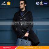 New Style Double-breast Long Winter Jacket Woven Wool Fabric for Winter Overcoat Cashmere Wool Coat thumbnail-2