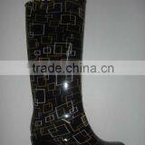 High Heel Ladies PVC Rain Boots