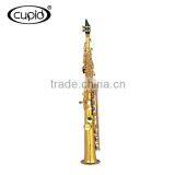 YSS-301101 Cupid Deluxe Professional Sax Sand Gold Plated Soprano Saxophone thumbnail-1