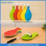 Silicone Cooking Soup Spoon Holder/mat Kitchen Gadgets thumbnail-3