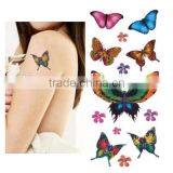 2014 Sexy Butterfly Glitter Body Transfer Tattoos Stickers thumbnail-2