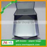 Smashbox Make Up School 2016 Cosmetics Boxes Fancy Paper Foldable Silver Foil Box thumbnail-2