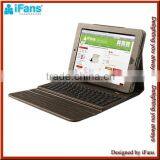 For ipad Stand leather case cover Bluetooth Keyboard