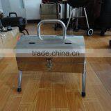 14 Inch Round Stainless Steel Outdoor Charcoal Bbq Grill thumbnail-5