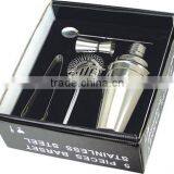 2016Promotion Stainless Steel Cocktail Shaker Bar Set for Gift Set thumbnail-1