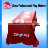 Custom Design Spandex Table Top Cover Table Covers Advertising White Table Cloth