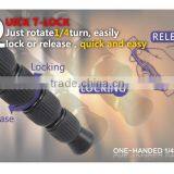 Hpusn 035lpro Professional Ball Head Aluminum Tripod Portable Travel Dslr Camera Tripods thumbnail-3