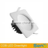 Square Led Ceiling Lamp Waterproof IP65 COB Led Down Lamp 12W 15W High CRI>80 White/black Shell Color thumbnail-6