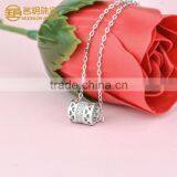 Genuine Solid 925 Sterling Silver Necklace Wholesale Jewelry, Necklaces for Women thumbnail-1
