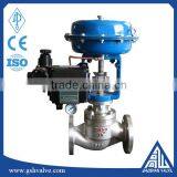 High Quality SS304/316 Pneumatic Single Seat Regulating Valve thumbnail-2