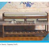 Wooden Shoe Cabinet Shoe Rack Box Drawers Storage Rack thumbnail-1