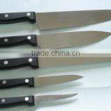 2014 New Style ABS Handle Kitchen Knife Set With Wooden Knife Block thumbnail-1