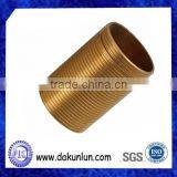 Precision Machining Brass Threaded Tube