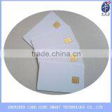 Blank Plastic PVC Rewritable Memory Contact IC Card With SLE4442 Chip thumbnail-3