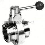 Pneumatic Butterfly Valve,wenzhou Stainless Steel Check Valve,ss316 Sanitary Butterfly Valve thumbnail-3